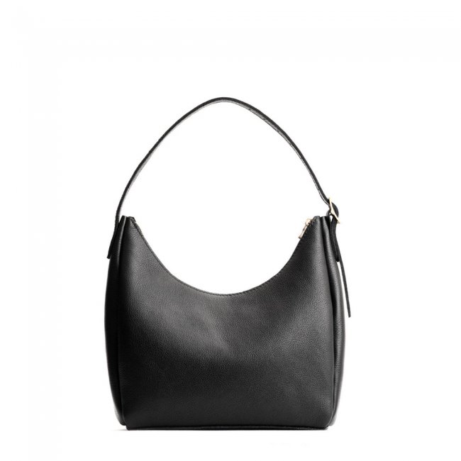 Portland Aspen Shoulder Bag - Pebbled black Portland Aspen Shoulder Bag - Pebbled black